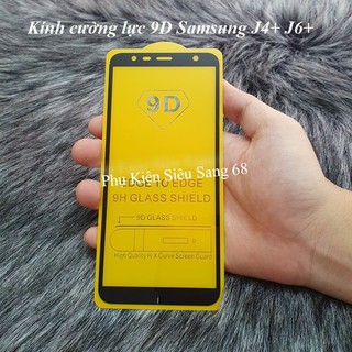J4 plus/ J6 plus| Kính cường lực 9d Full màn hình Samsung j4 plus/ j6 plus