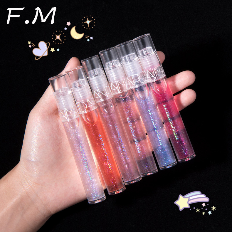 Son bóng dưỡng ẩm 6 màu tùy chọn