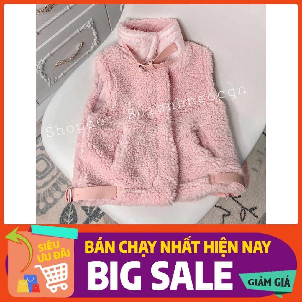 ÁO GILE LÔNG CỪU BÉ KÈM KHUY