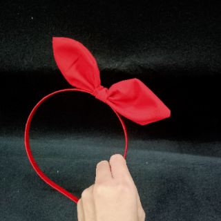 Cài tóc nơ đỏ