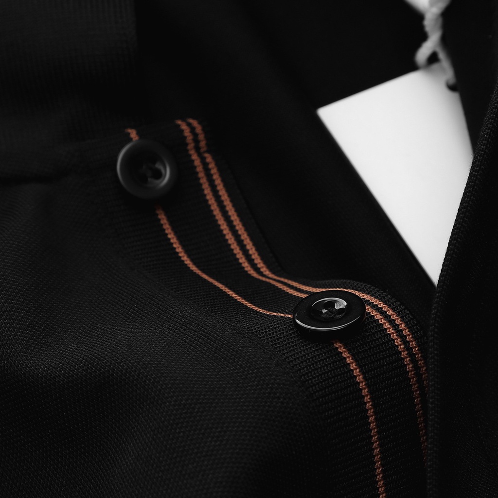 Áo Polo Nam Signature Heboz 2M, chất vải CVC 4 chiều co giãn tốt, thoải mái có thêu chữ trước ngực - 00001116