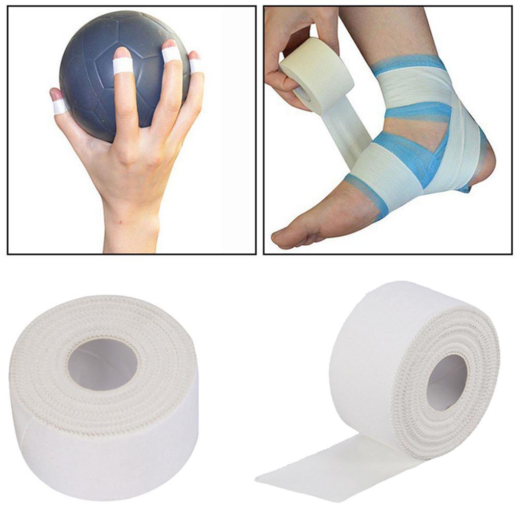 Băng Quấn Khớp Ngón Tay Bằng Cotton Mềm Co Giãn Hỗ Trợ Luyện Tập Thể Thao