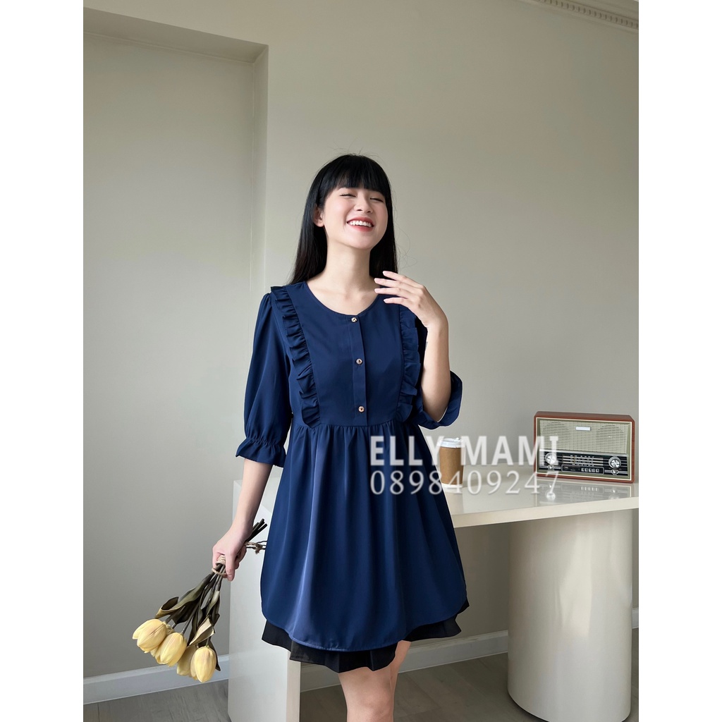 ( 40kg - 95kg ) Áo Bầu , Bigsize Bèo Tay Lửng Mặc Suốt Thai Kì Và Sau Sinh Thiết Kế Cao Cấp ( Kèm Ảnh Thật )