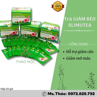 Trà Giảm Cân Slimutea Học Viện Quân Y - (Giúp giảm béo, hạ mỡ máu)