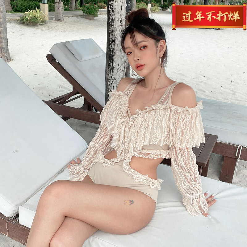 CHANEL Đồ Bơi Một Mảnh Phong Cách Hàn Quốc Quyến Rũ Cho Nữ