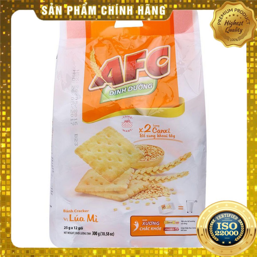 [ Yams Mart ] Bánh AFC Lúa Mì 300G