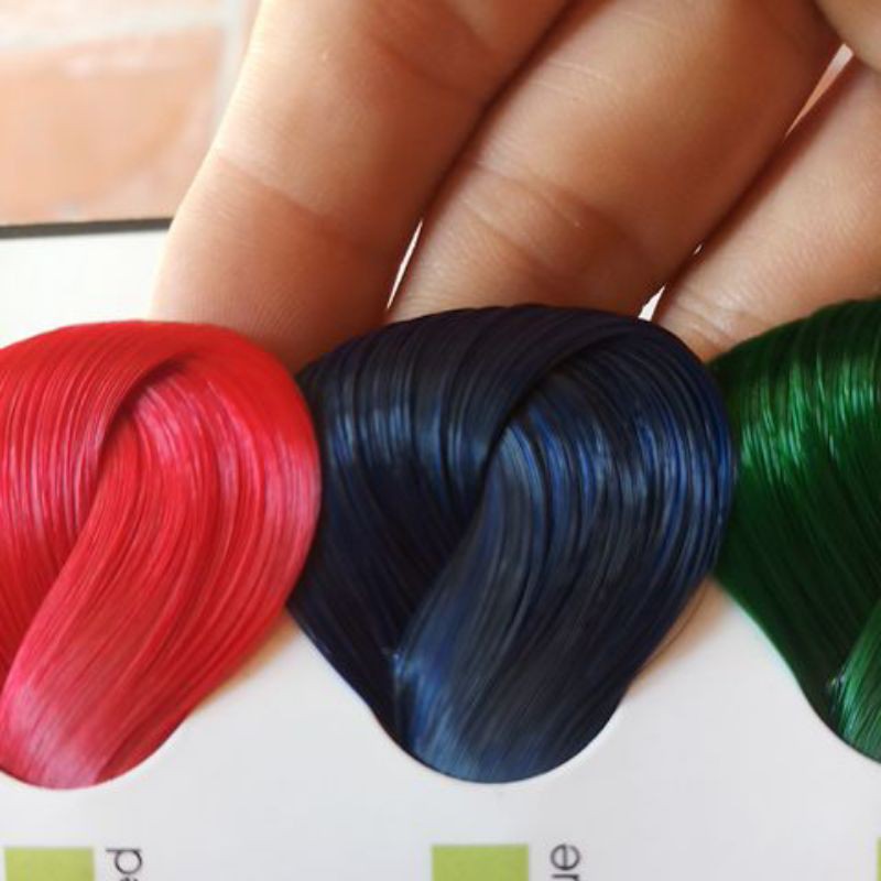 Combo nhuộm xanh dương đen khói kèm trơk dưỡng và găng tay | BigBuy360 - bigbuy360.vn