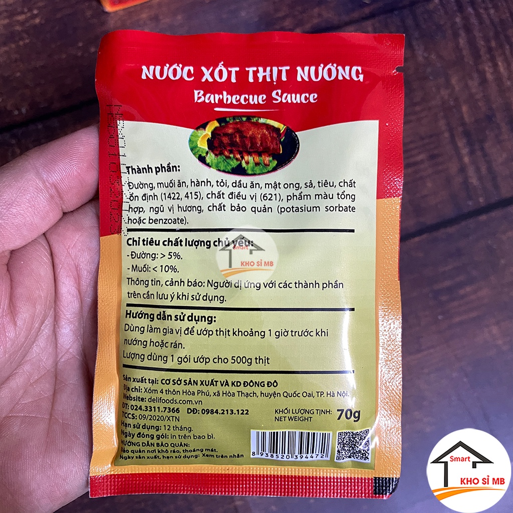 Sốt gia vị ướp thịt nướng deli  kho sỉ mb