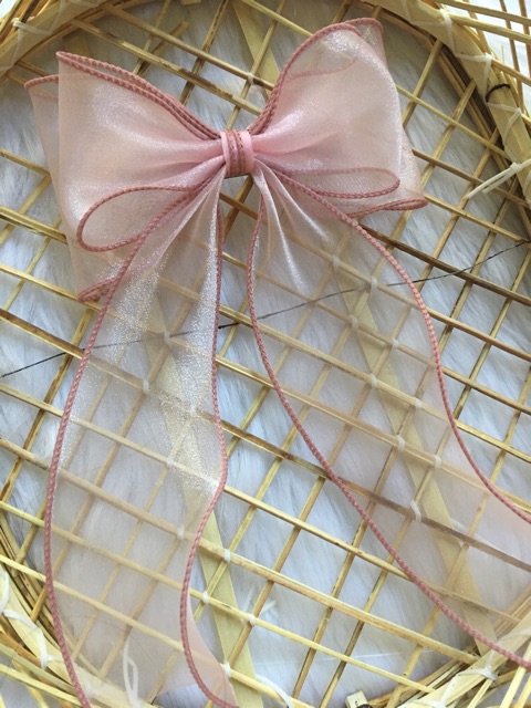 Kẹp nơ voan nhún