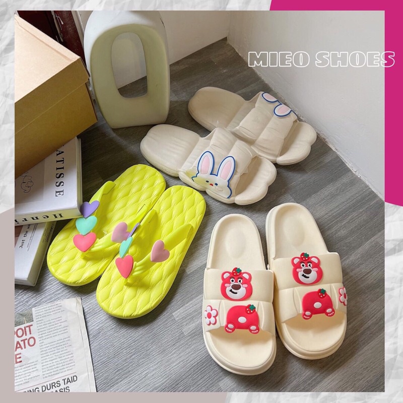 Dép Nhựa Dễ Thương ( D1757 D1762 D1756 )