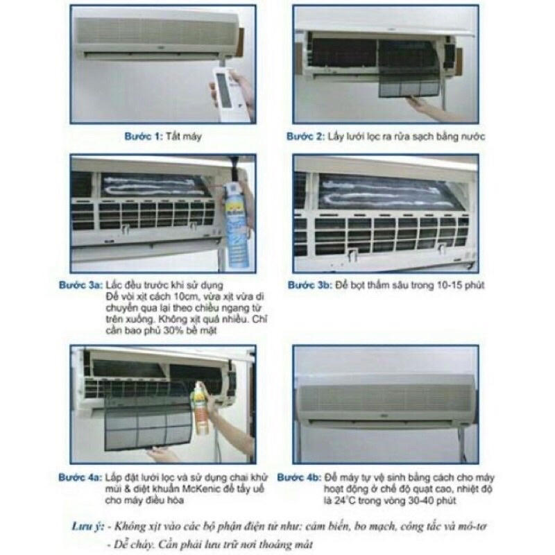 Vệ sinh điều hoà McKenic - Air Conditioner Cleaner
