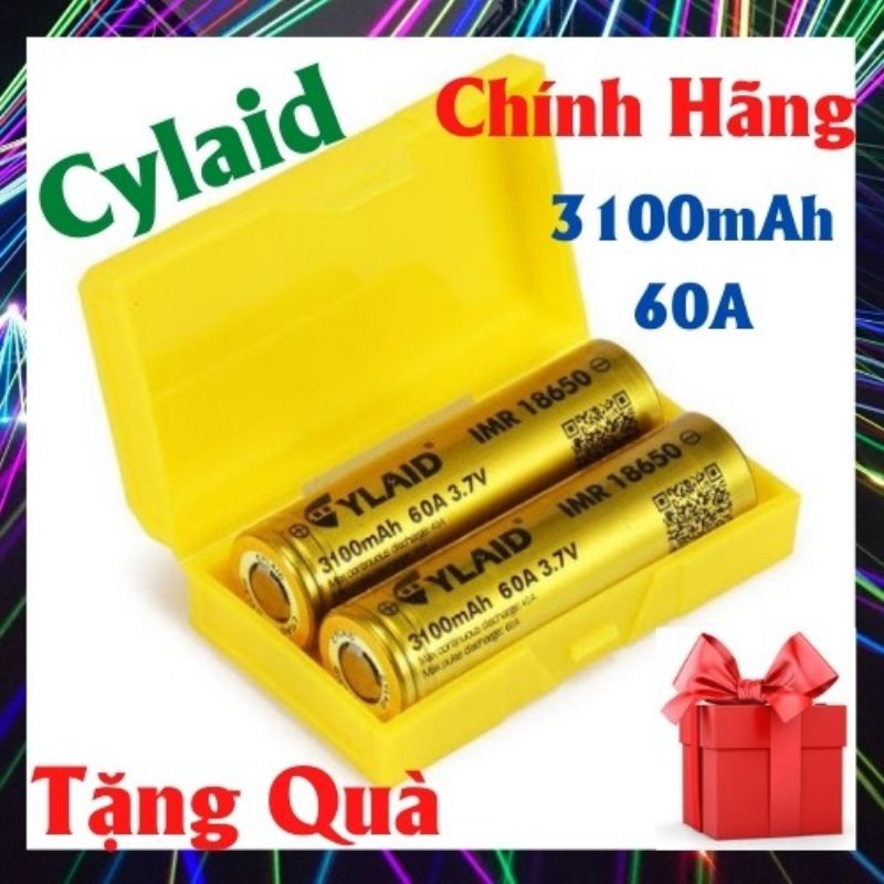 Sạc pin 18650 Cylaid chính hãng