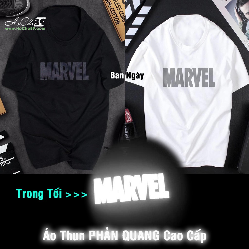 [ FREE SHIP ] Áo thun Unisex Phản Quang Cao Cấp | MARVEL - Cotton 4c Siêu Mềm Mịn (Không đúng Cotton đền tiền tặng áo) | BigBuy360 - bigbuy360.vn
