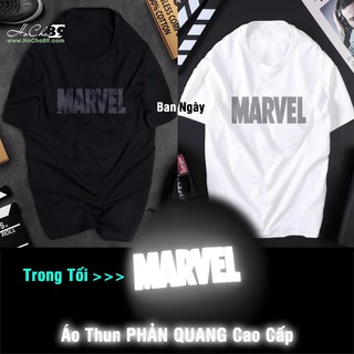 [ FREE SHIP ] Áo thun Unisex Phản Quang Cao Cấp | MARVEL - Cotton 4c Siêu Mềm Mịn (Không đúng Cotton đền tiền tặng áo)