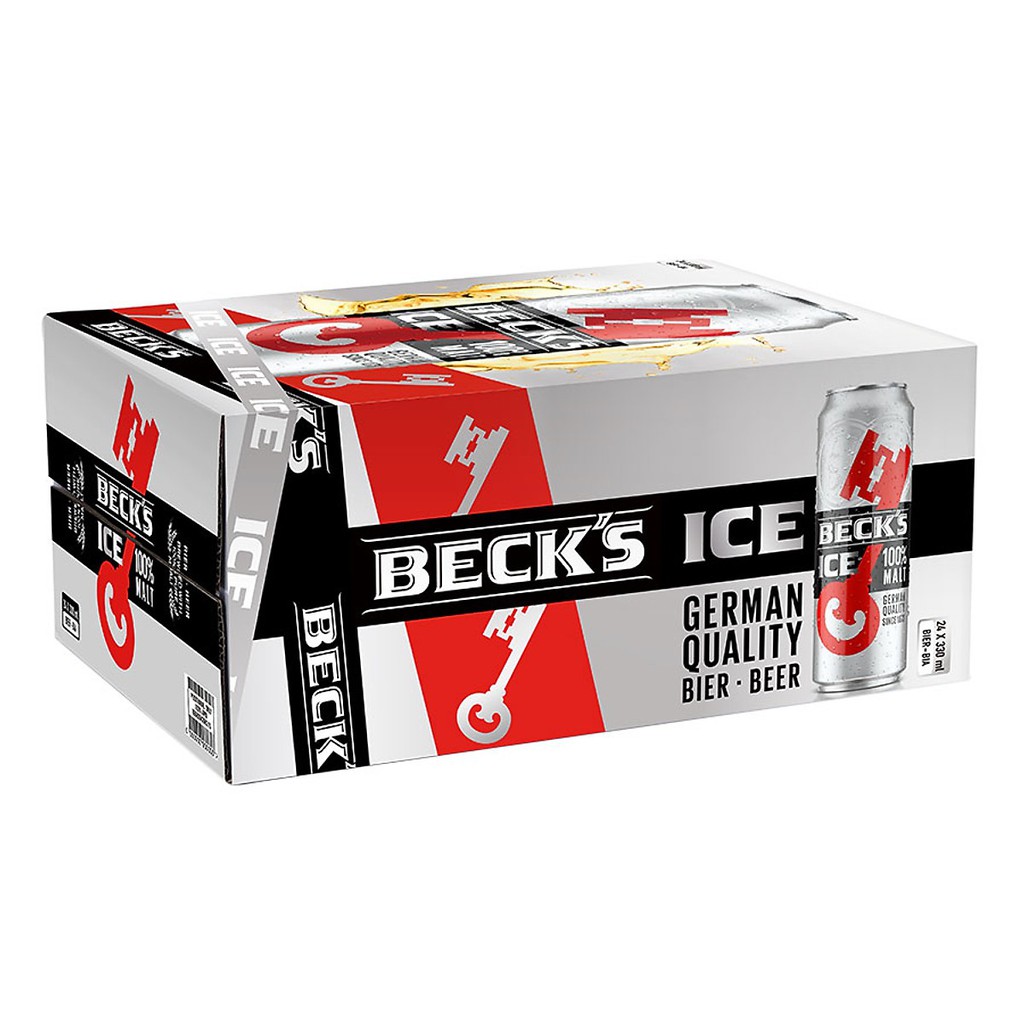 Thùng Bia Becks Ice 330ml bia Đức được tiêu thụ nhiều nhất thế giới | Chính Hãng