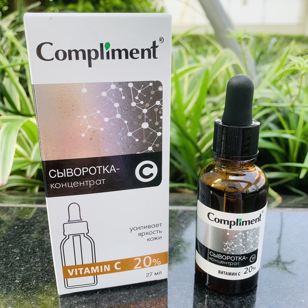 Serum dưỡng trắng, mờ thâm Compliment 20% Vitamin C