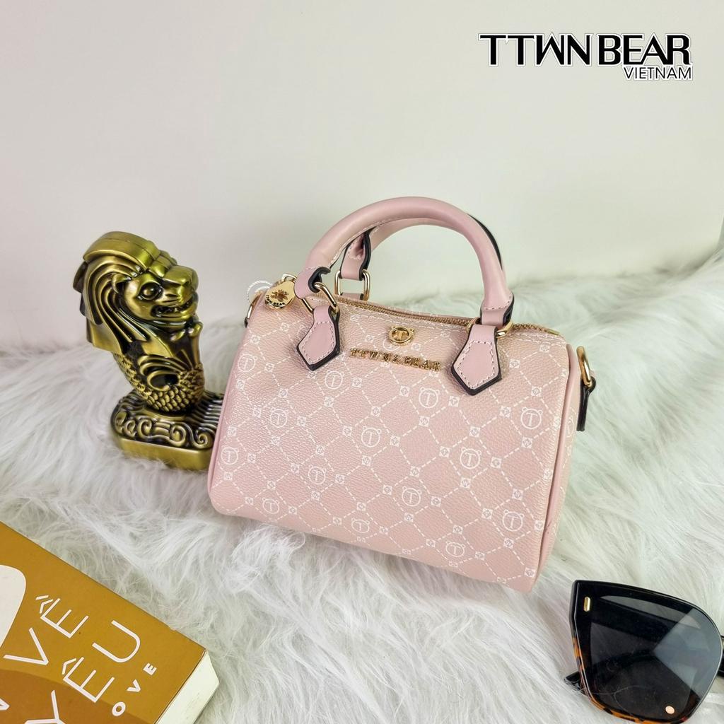 Túi xách nữ TN3109 đeo chéo, đeo vai họa tiết gấu dễ thương TTWN BEAR chính hãng