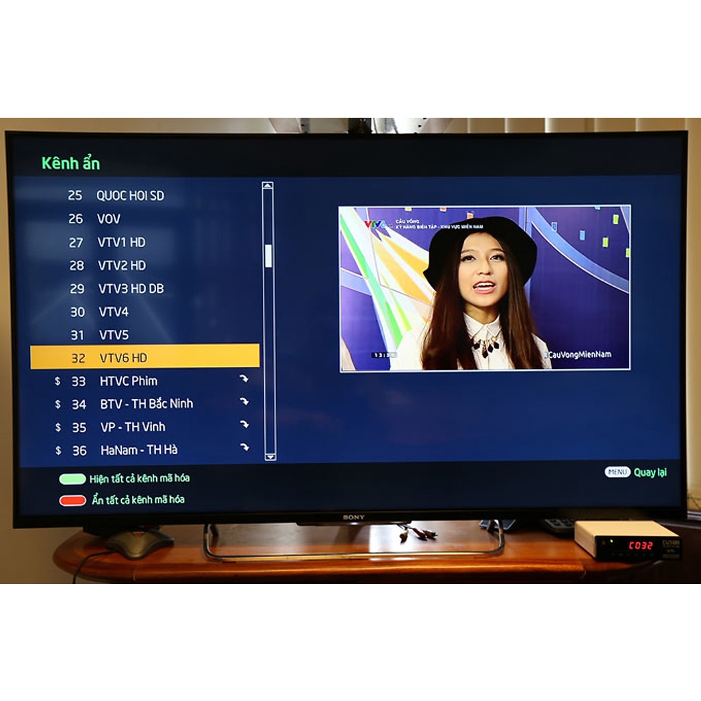 Đầu thu truyền hình KTS mặt đất VNPT Technology DVB-T2 iGate T203HD