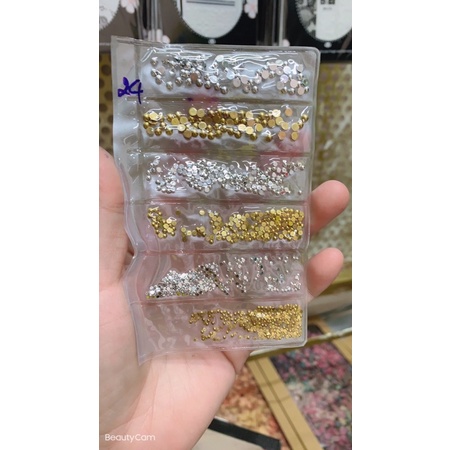 Charm kim loại rẻ bèo 1 set 6 kiểu