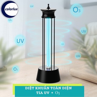 Đèn Khử Trùng Diệt Khuẩn OZONE Tia Cực Tím UV COLORLUX Có Remote 34W