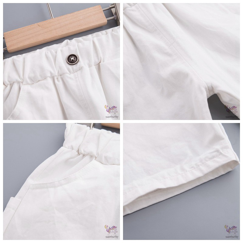 Set Áo Thun Tay Ngắn &amp; Quần Short Bé Trai