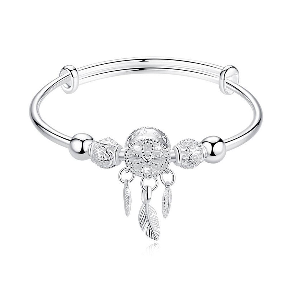 Bsuns Vòng Tay Mặt Dreamcatcher Lông Vũ Tua Rua Làm Quà Tặng Cho Mẹ / Vợ / Bạn Gái