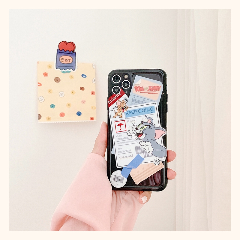 Ốp iphone - Ốp lưng imd new Tom và Jerry nhãn dán 6/6s/6splus/7/8/7plus/8plus/x/xs/xsmax/11/11promax - Awifi Case V4-3 | BigBuy360 - bigbuy360.vn
