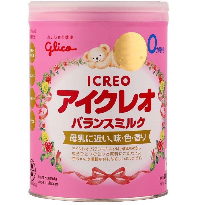 Sữa Glico Icreo số 0 800g nội địa Nhật Bản