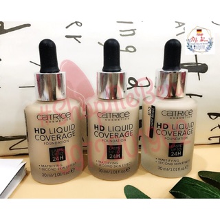 [ĐỦ BILL ĐỨC] KEM NỀN CATRICE HD LIQUID COVERAGE FOUNDATION màu 010