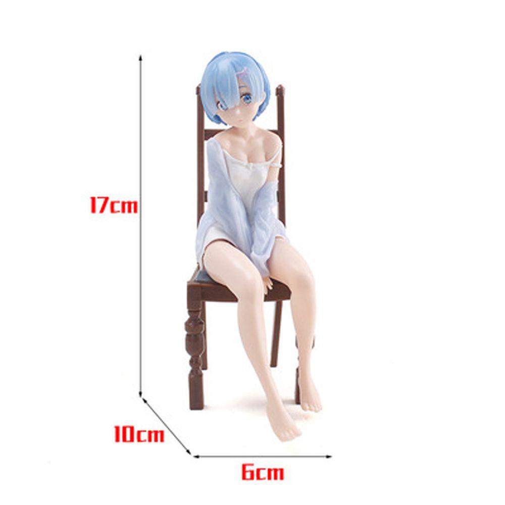 Mô Hình Nhân Vật Re ZERO Starting Life in Another World Bằng PVC 17cm Độc Đáo Xinh Xắn