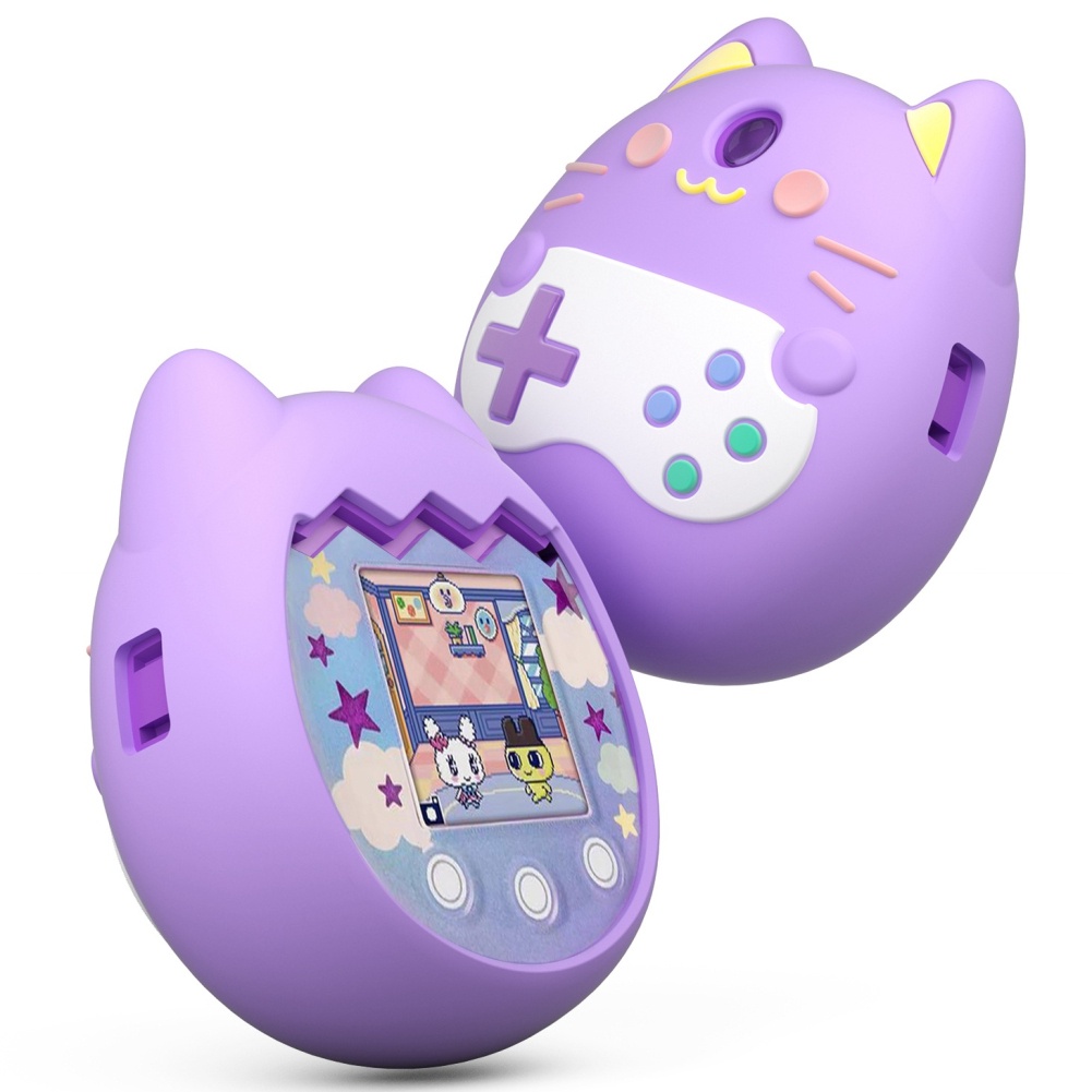 Điện Tử Máy Nuôi Thú Dẻo Silicone Cover Dành Cho Tamagotchi Pix Ảo Điện Tử Kỹ Thuật Số Thú Cưng Máy Bảo Vệ Chống Nước Qusl