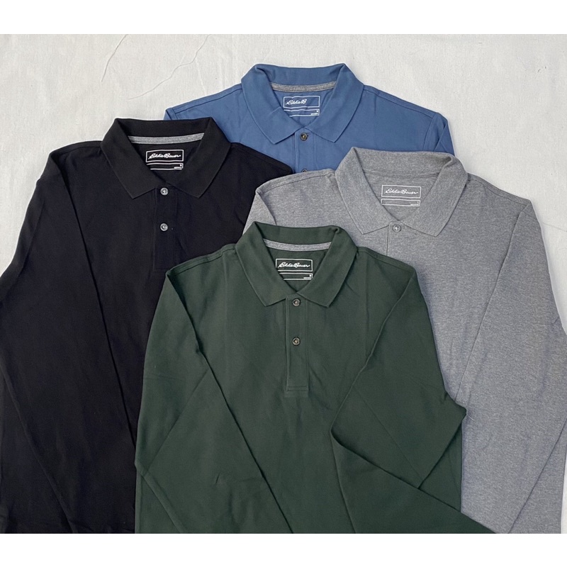 Áo thun polo có cổ tay dài xuất Mỹ dư xịn