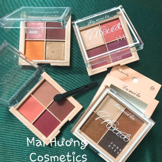 Bảng phấn mắt Lameila 4 ô Grid Eye Shadow