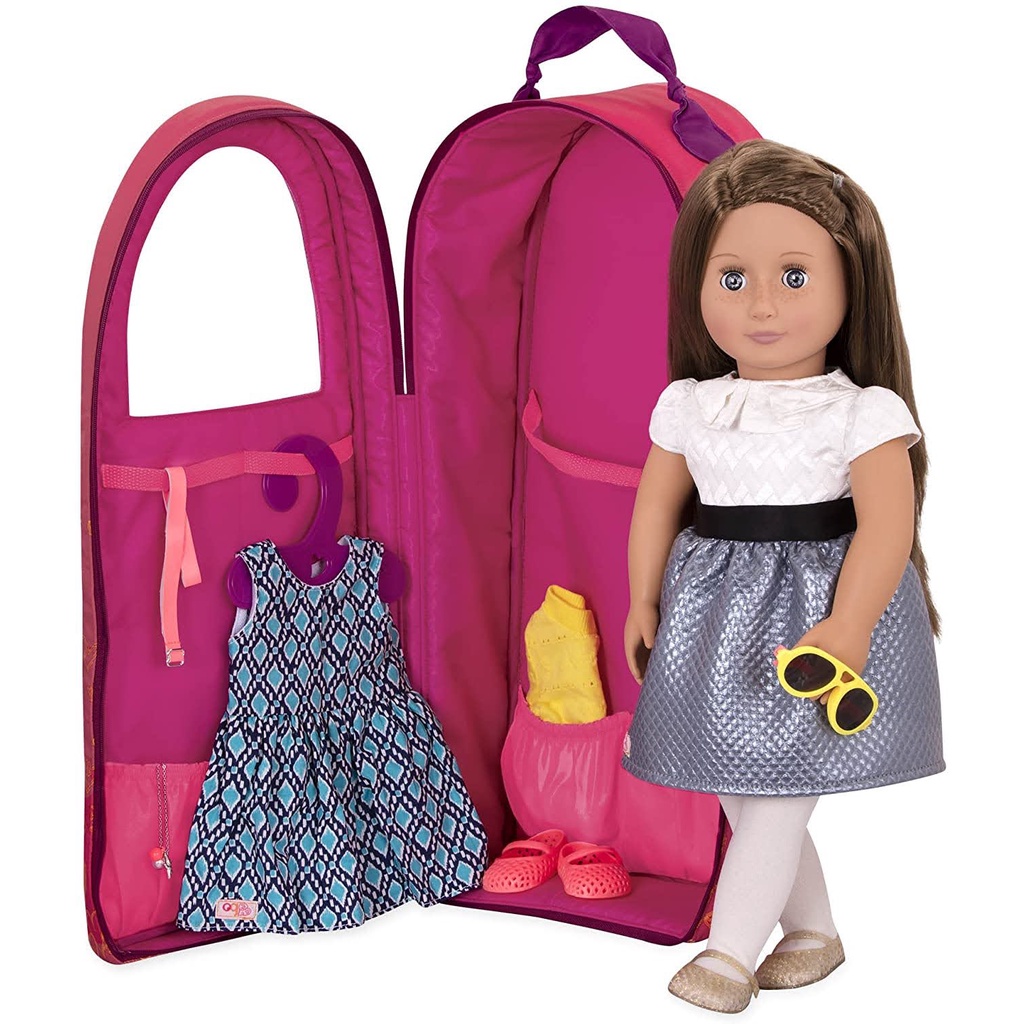 Túi Balo Chứa Búp Bê đ Du Lịch Battat Our Generation Doll Backpack Carrier Travel Carry