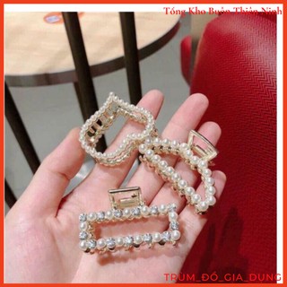 BỘ 3 KẸP TÓC ĐÍNH ĐÁ HÀN QUỐC