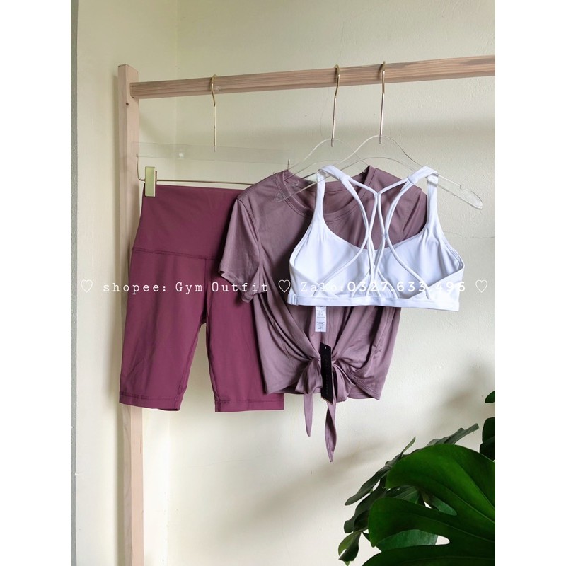 VẢI SIÊU MỀM Quần tập Lululemon Align High Rise Short 10”