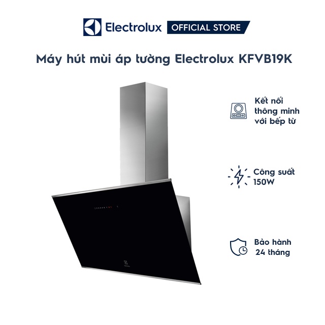 Máy hút mùi áp tường Electrolux KFVB19K