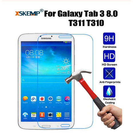 Kính Cường Lực Hd Trong Suốt Mới Cho Samsung Galaxy Tab 3 8.0 Sm-T310 T311 T315