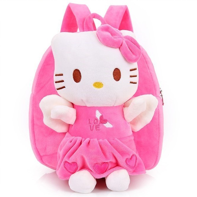 Balo kitty hồng cho bé dễ thương