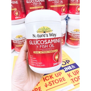 Glucosamin fish oil Nature’s way 200 viên