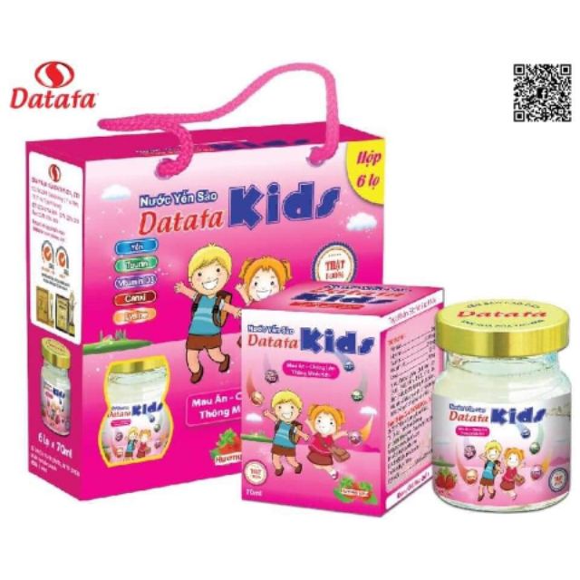 Yến Sào Cao cấp Datafa Kids (Lốc 6 Lọ)