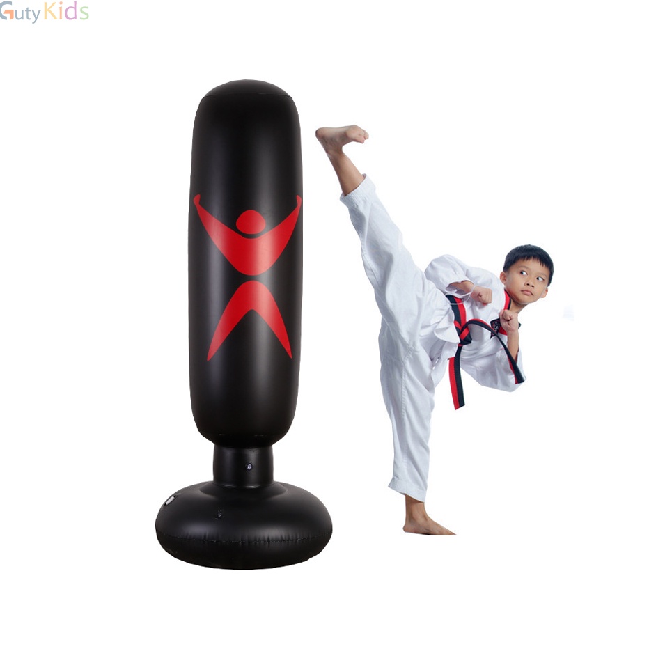 [Reefit Sport] Trụ đấm boxing bơm hơi cao cấp tự đứng đế đổ nước cao cấp (tặng kèm bơm hơi)