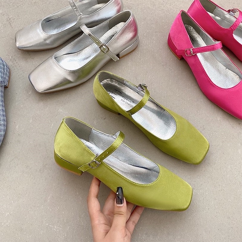 GIÀY BỆT NỮ QUAI NGANG MŨI VUÔNG 2022