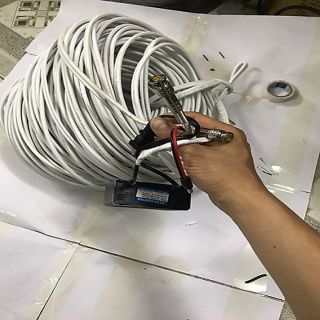 Cáp đồng trục camera kèm nguồn