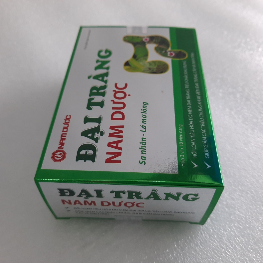 Đại tràng nam dược, giảm viêm đại tràng, táo bón, chướng bụng, đầy hơi