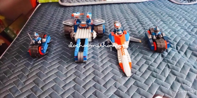 Siêu xe lưỡi kiếm của Clay Bela 10488 / Mã 81318 Nexo Knights ✨ Ảnh thật 2 ảnh cuối