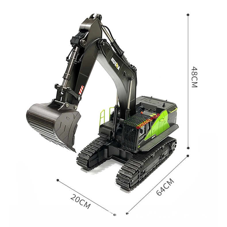 XE MÁY XÚC HUINA 593 BẢN QUỐC TẾ