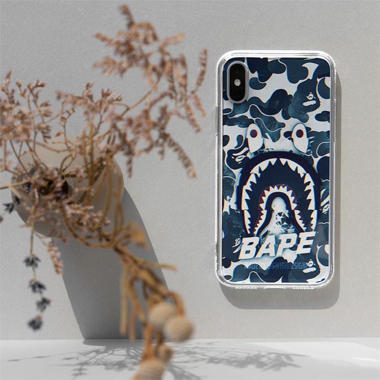 Ốp dẻo Bape Răng Cưa Lạ cho iphone 6/7/8/Plus/X/Xs/XsMax/Xr/11/Pro/12Mini/12 PROMAX BAPPOD00050