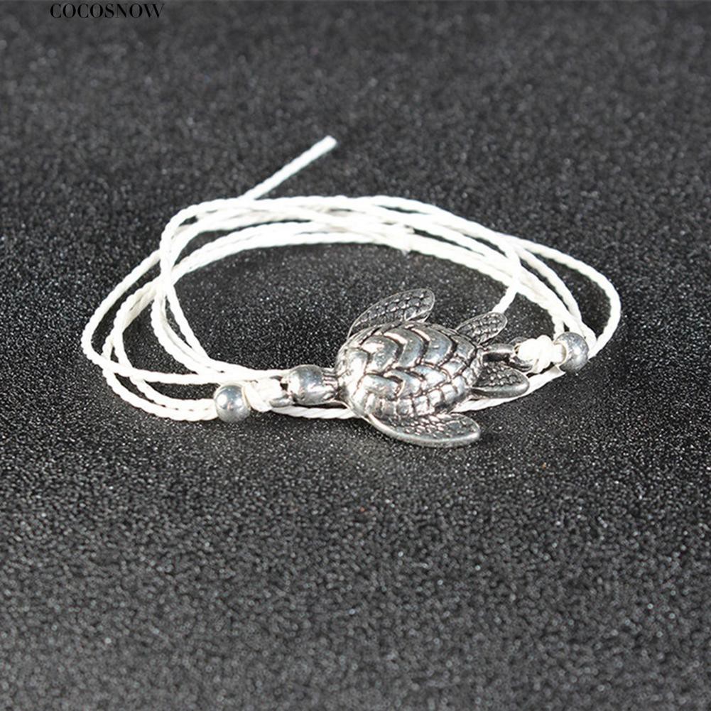 Vòng chân mặt hình rùa mini phong cách retro bắt mắt | BigBuy360 - bigbuy360.vn