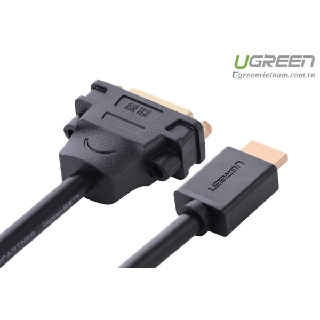 Cáp chuyển đổi hdmi male to dvi female - dài 20cm - ugreen 20136